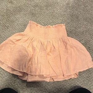 Pink skirt